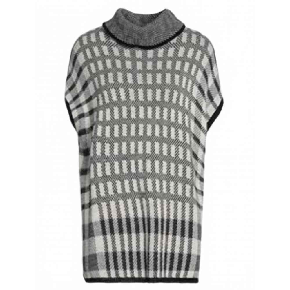 NEW BIANCOGHIACCIO women's knitted top in black